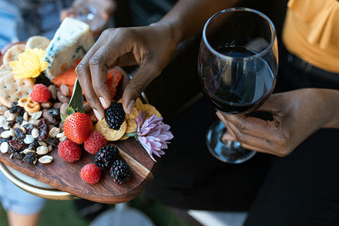 Wein Tasting mit Snacks