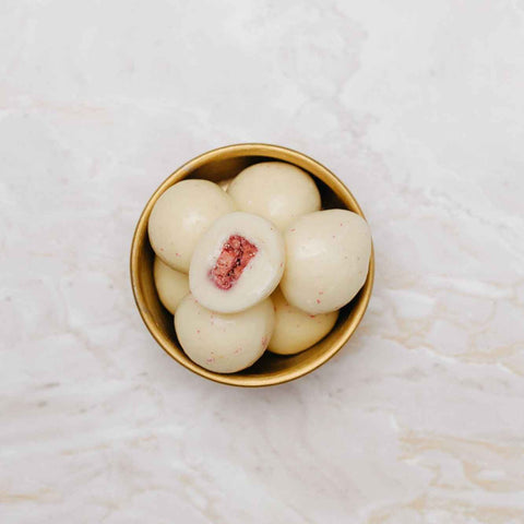Schokoladen-Himbeeren