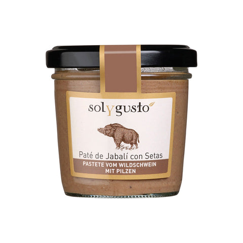 Paté de Jabali con Setas