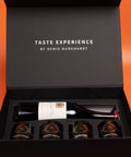 Jubiläums Geschenkbox Gourmet & Wein Genuss (4 Glasdosen & Chamagner) - Burghardt Delicious