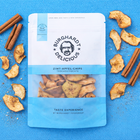 chips de pomme séchées à la cannelle