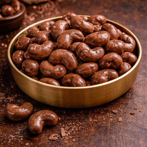 Cashews in Vollmilchschokolade
