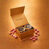 Burghardt Duo Gold Box - Lemon Hazel & Blush Almonds