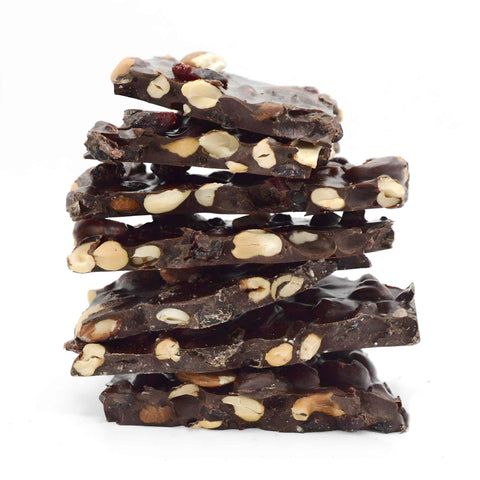 Zartbitter Bruchschokolade Cranberry & Nuss - Burghardt Delicious