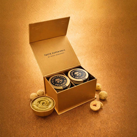 Burghardt Duo Gold Box - Lemon & Dubai Creme