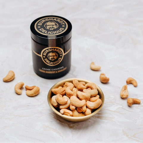 King Cashews geröstet und gesalzen 85 g - Burghardt Delicious