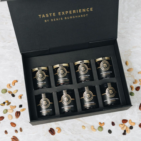 Valentinstag Geschenkbox Grande Genuss (8 Glasdosen) - Burghardt Delicious