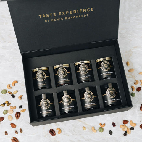 Valentinstag Geschenkbox Grande Genuss (8 Glasdosen) - Burghardt Delicious