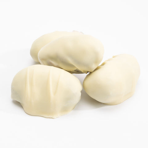 Medjool Datteln in weißer Schokolade - Burghardt Delicious