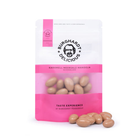 Karamell-Meersalz-Mandeln - Burghardt Delicious
