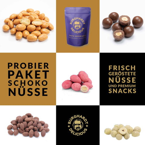 Probierset - Schokolierte Nüsse